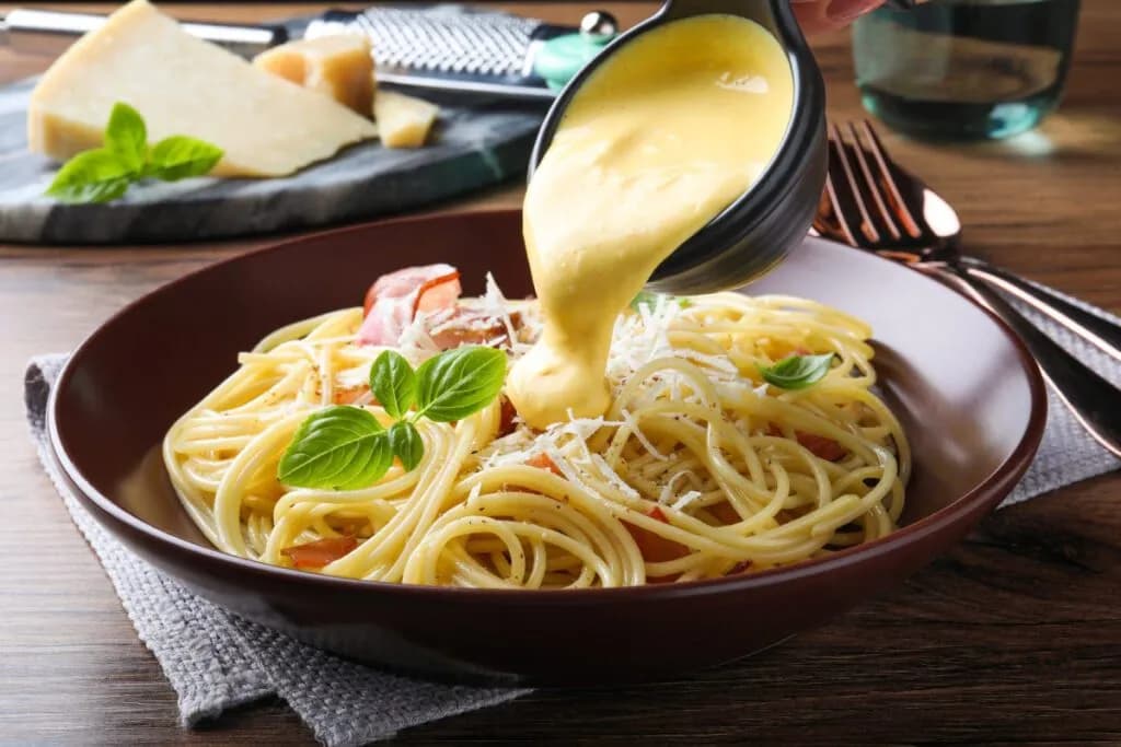 Szybki i prosty sos serowy do spaghetti – idealny na każdą okazję